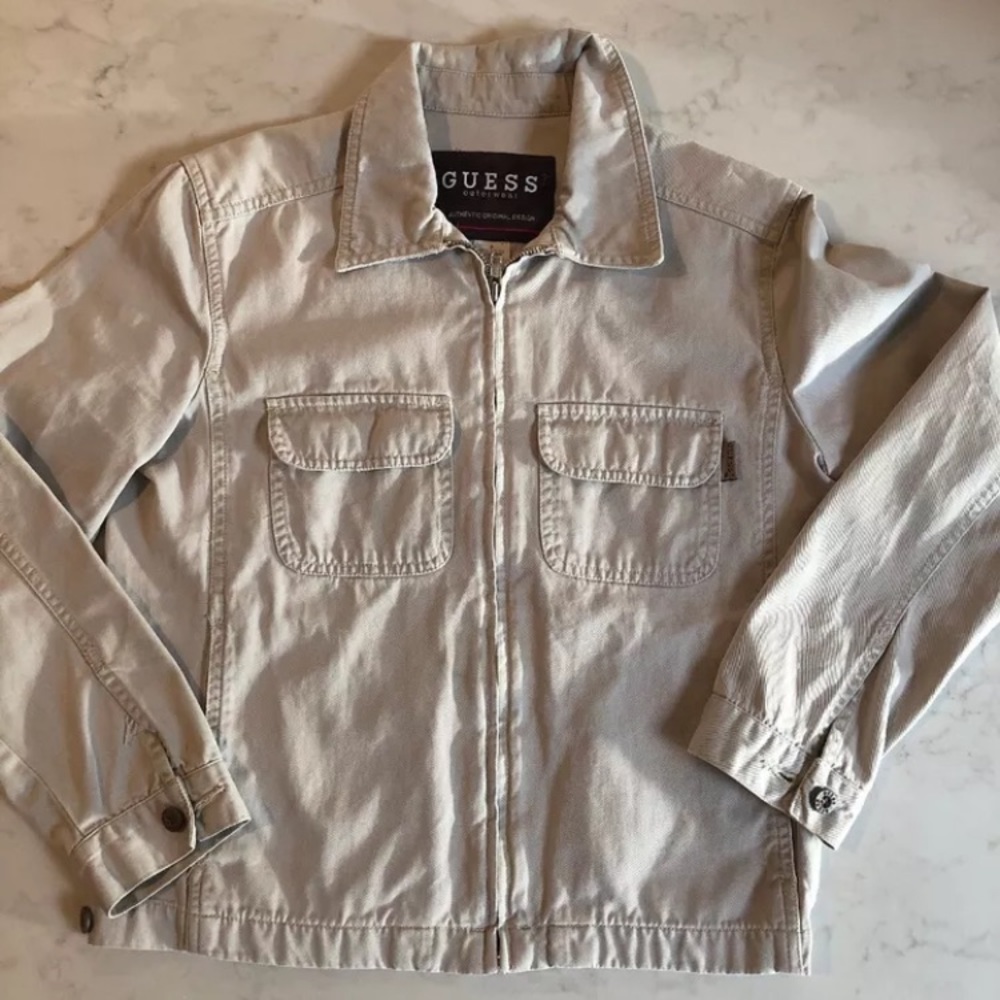 VINTAGE GUESS CARGO JACKET SIZE S